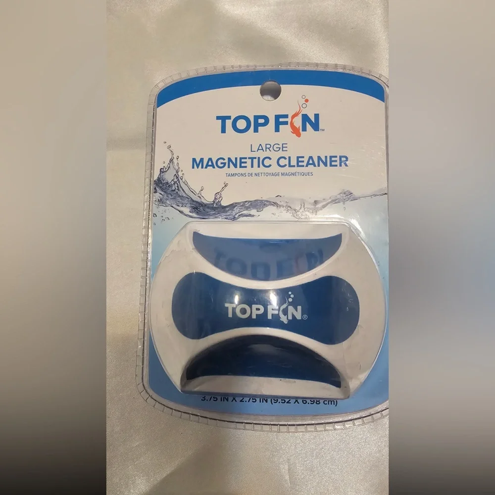 TOP FIN Magnetic Aquarium Glass Cleaner Large